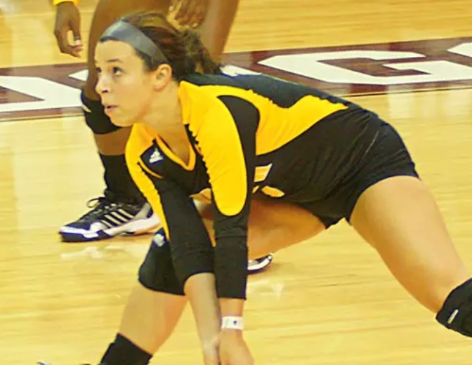 Camille in her KSU volleyball days